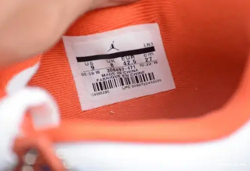 Retro 308497-171 4 Jordan White Orange Air Blue 308497-171 OG 0511